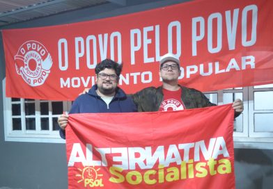 Carta de ingresso de Bruno Meirinho a Alternativa Socialista
