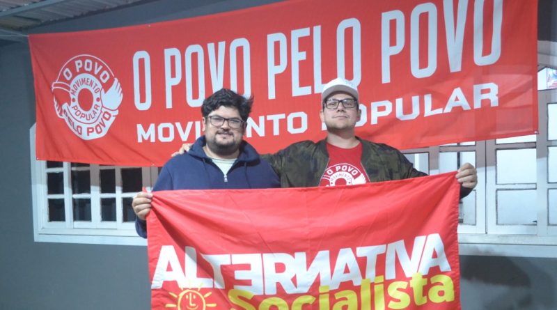 Carta de ingresso de Bruno Meirinho a Alternativa Socialista